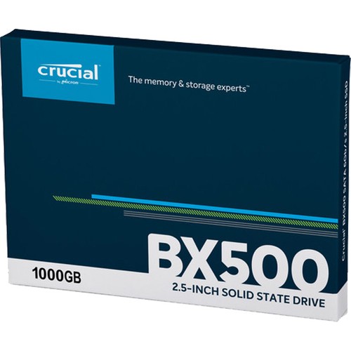CRUCIAL BX500 1TB 540/500MB/s SATA3 SSD CT1000BX500SSD1