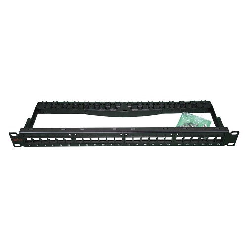 ERAT EDP-1UC6UBC-24 CAT6 UTP MODÜLER 24 PORT BOŞ PATCH PANEL