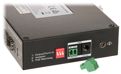 SWITCH POE DS 3T0506HP E HS 4 PORT SFP Hikvision
