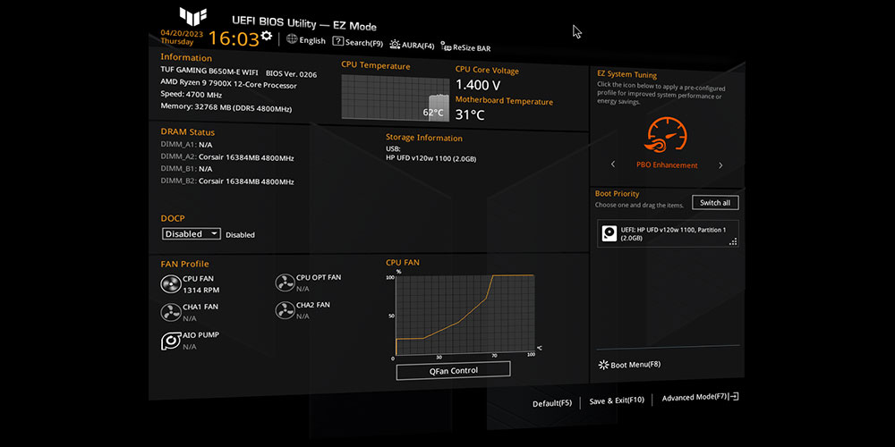 TUF GAMING B650M-E WIFI