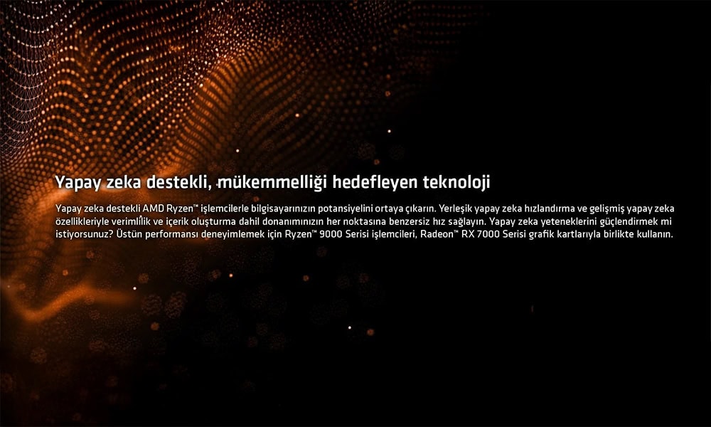 Yapay zeka destekli, mükemmelliği hedefleyen teknoloji