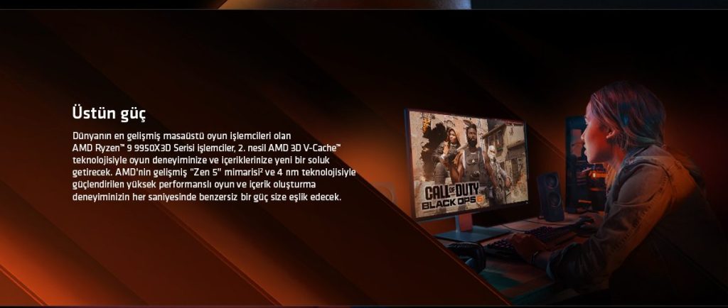 Amd Ryzen 9 9950x3d İşlemci H2